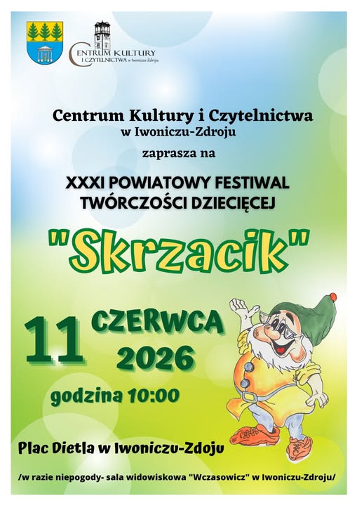 XXXI Powiatowy Festiwal Twórczości Dziecięcej "Skrzacik"