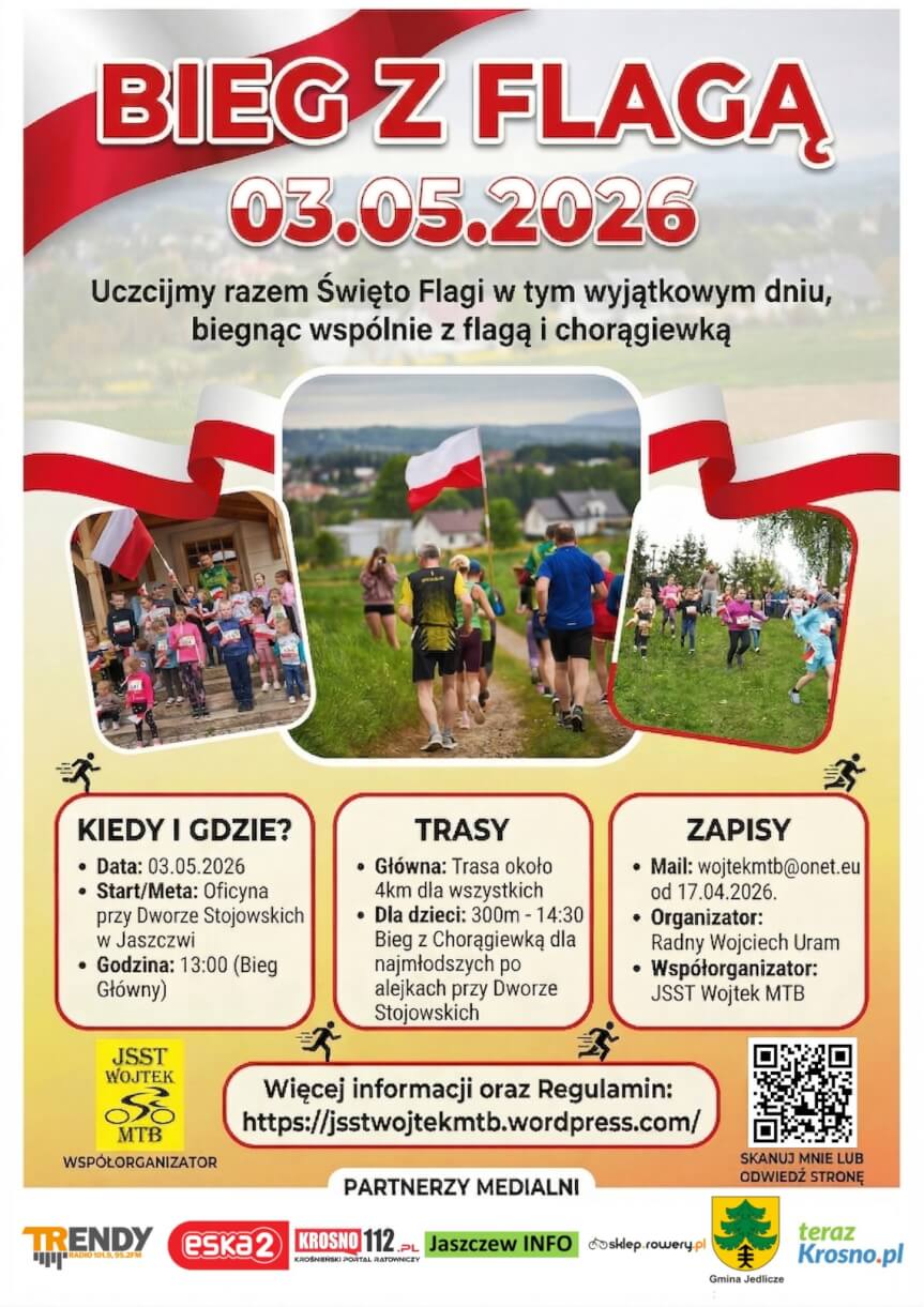 Bieg z Flagą w Jaszczwi