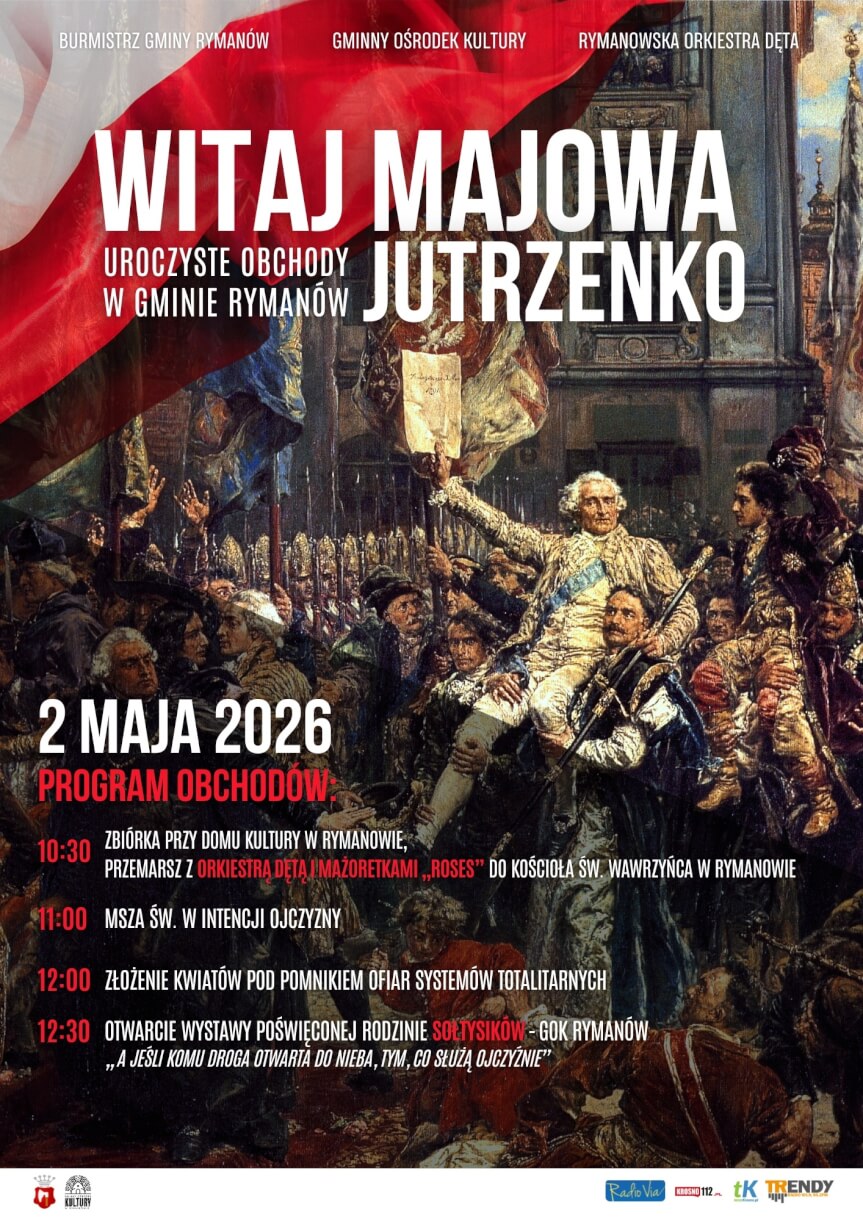 Witaj Majowa Jutrzenko - obchody w Rymanowie