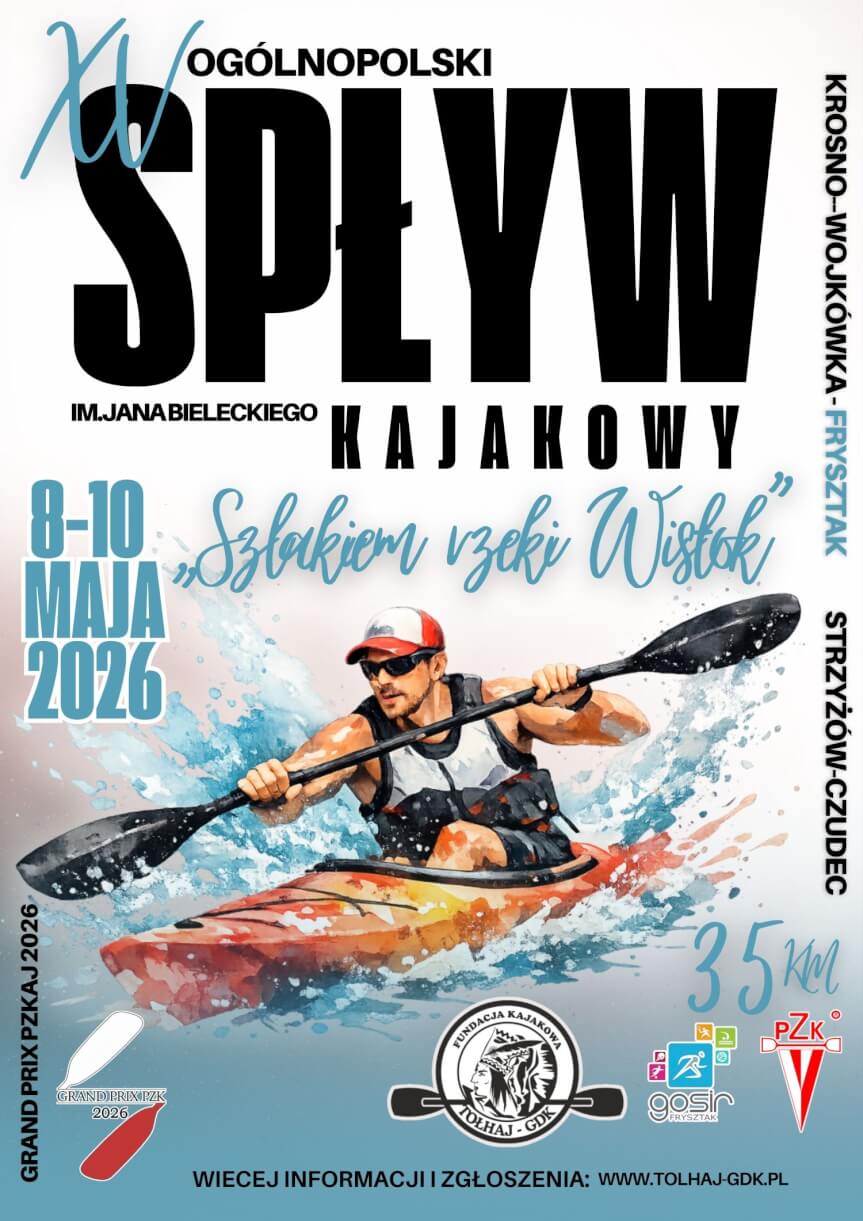 XV Ogólnopolski Spływ Kajakowy im. Jana Bieleckiego