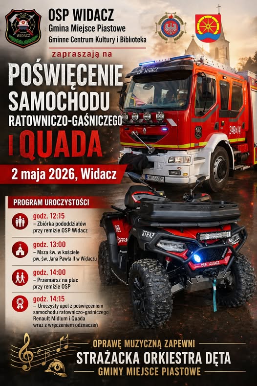 Poświęcenie Samochodu Ratowniczo-Gaśniczego i Quada