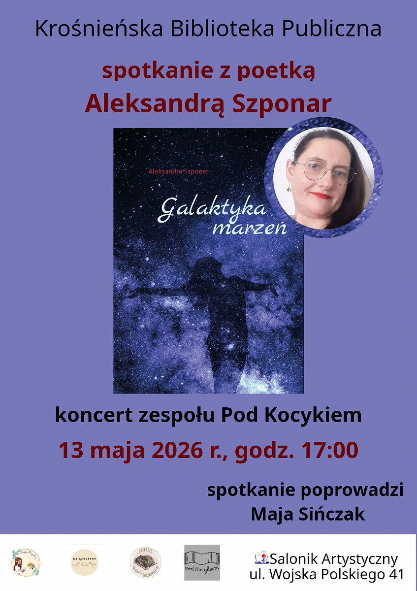 Spotkanie z poetką Aleksandrą Szponar