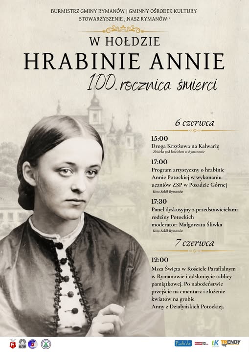 W hołdzie Hrabinie Annie - 100. rocznica śmierci