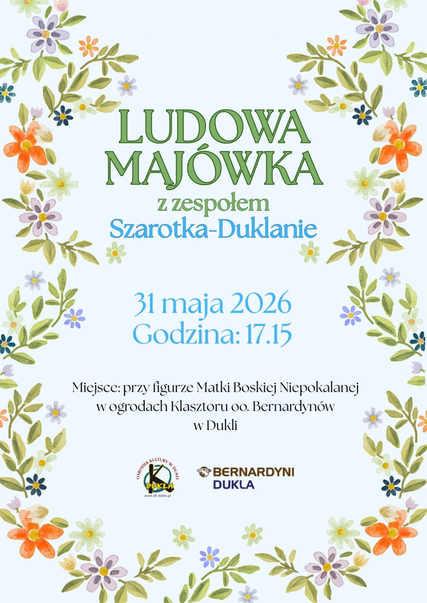 Ludowa Majówka z zespołem Szarotka-Duklanie