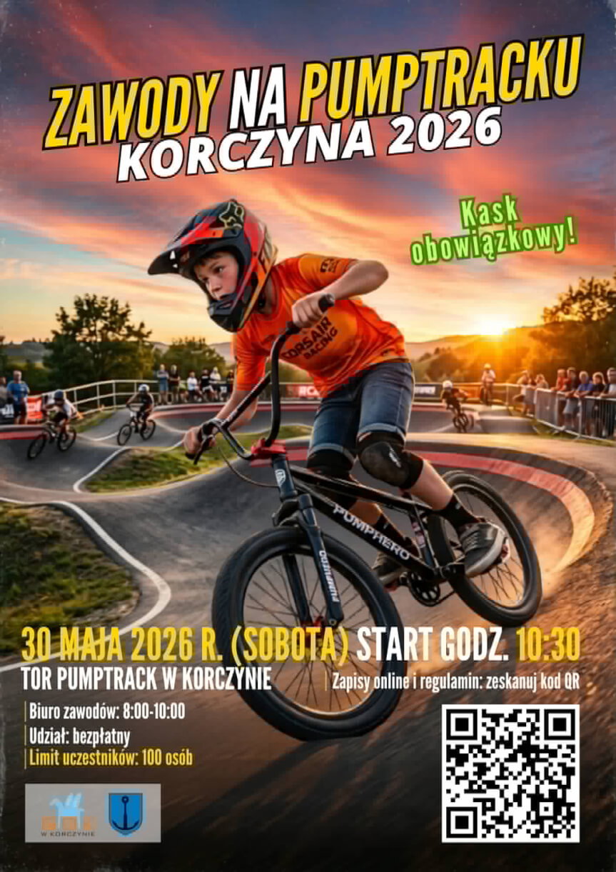 Zawody na Pumptracku Korczyna 2026