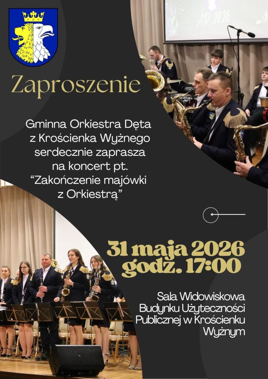Zakończenie majówki z Orkiestrą w Krościenku Wyżnym