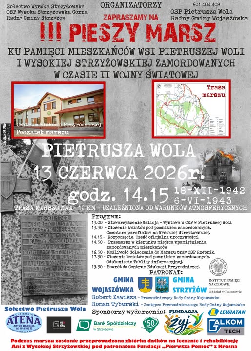 III Pieszy Marsz w Pietruszej Woli