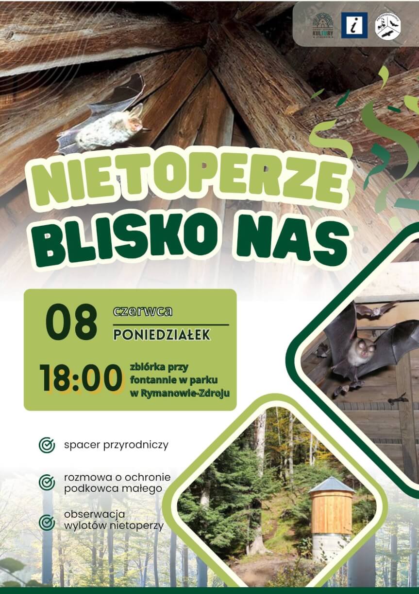 Nietoperze Blisko Nas - spacer przyrodniczy