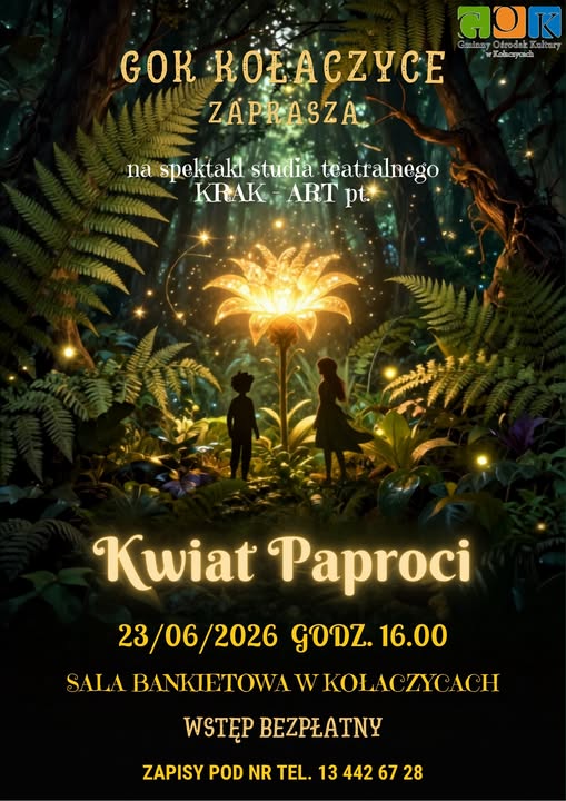 Kwiat Paproci - spektakl studia teatralnego