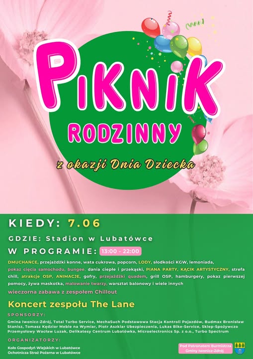 Piknik Rodzinny z okazji Dnia Dziecka w Lubatówce