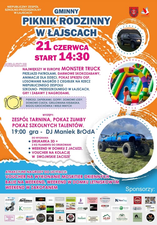 Gminny Piknik Rodzinny w Łajscach