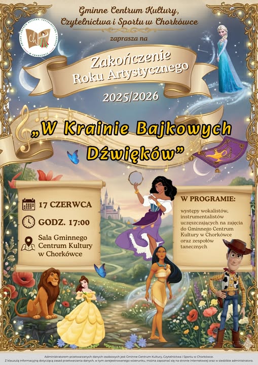 W Krainie Bajkowych Dźwięków - zakończenie roku artystycznego