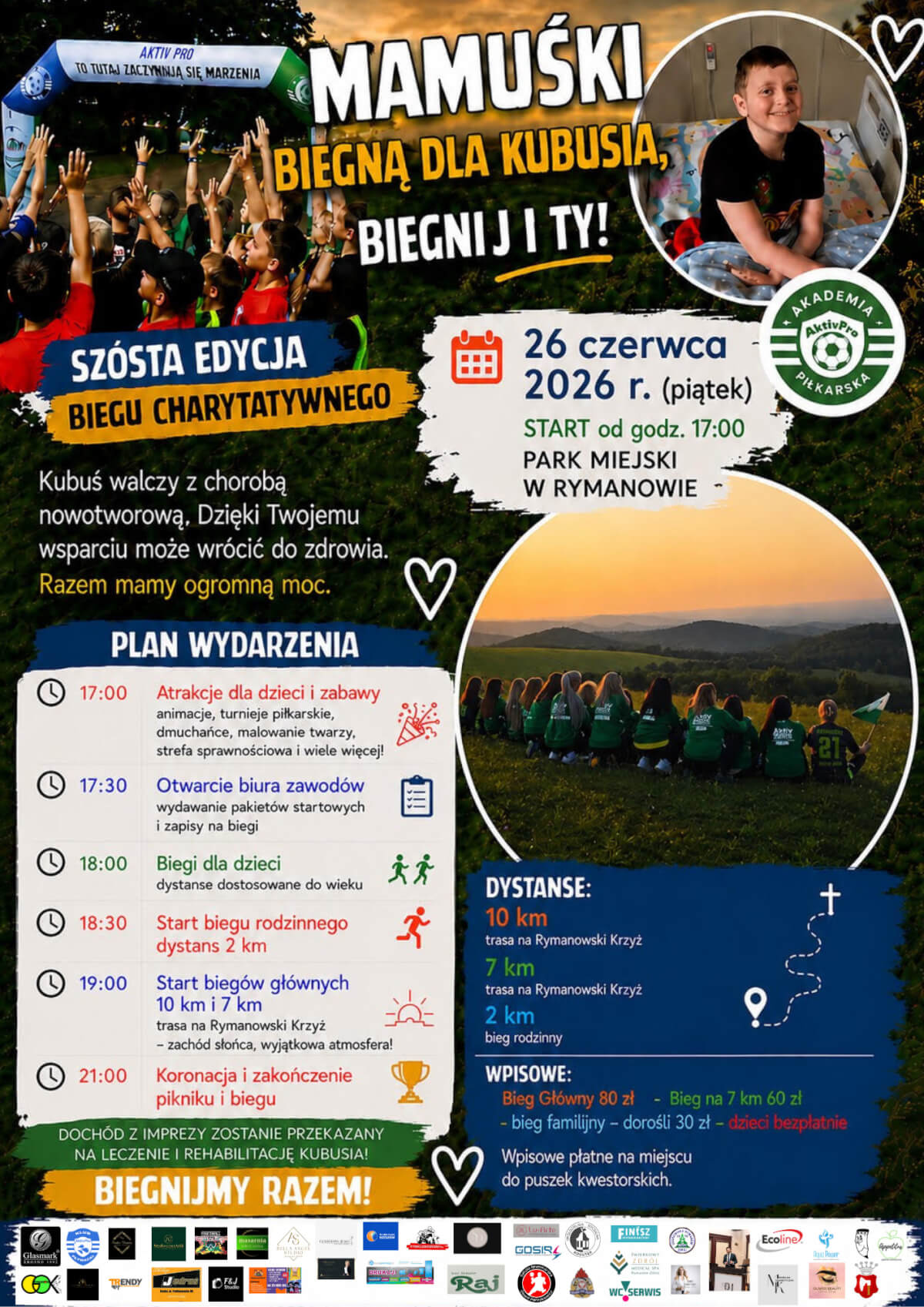 Mamuśki biegną dla Kubusia, biegnij i Ty