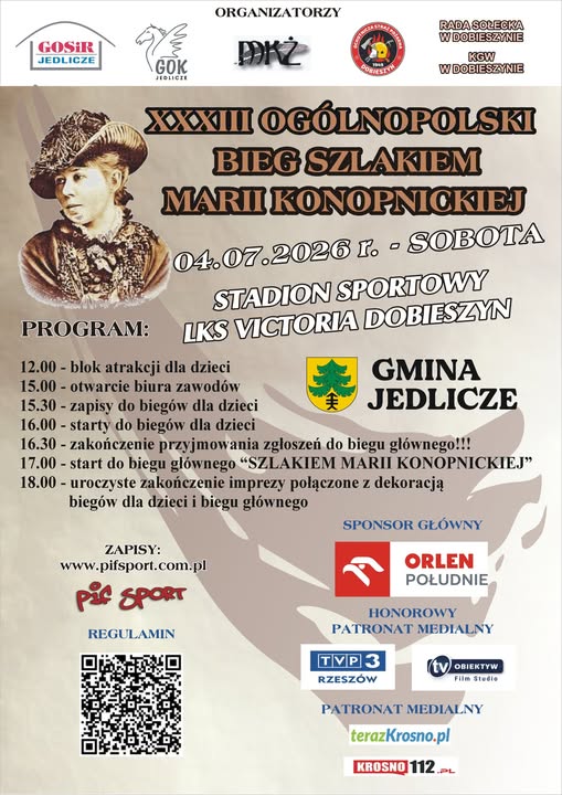 XXXIII Ogólnopolski Bieg Szlakiem Marii Konopnickiej