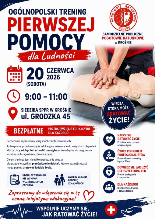 Ogólnopolski Trening Pierwszej Pomocy dla Ludności