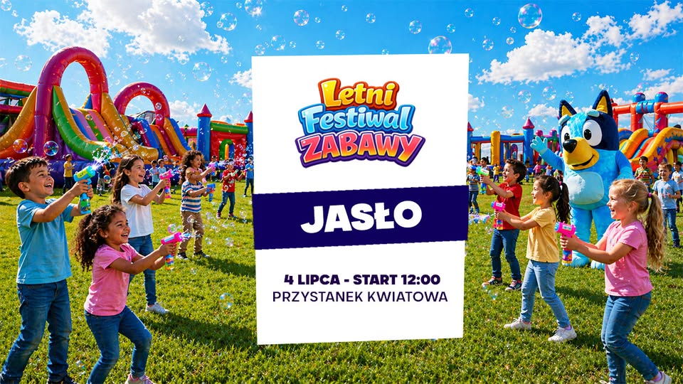 Letni Festiwal Zabawy w Jaśle