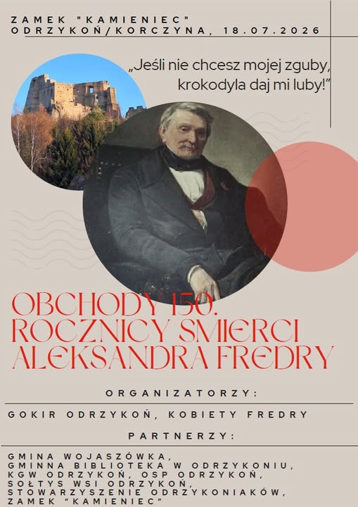 Obchody 150. rocznicy śmierci Aleksandra Fredry