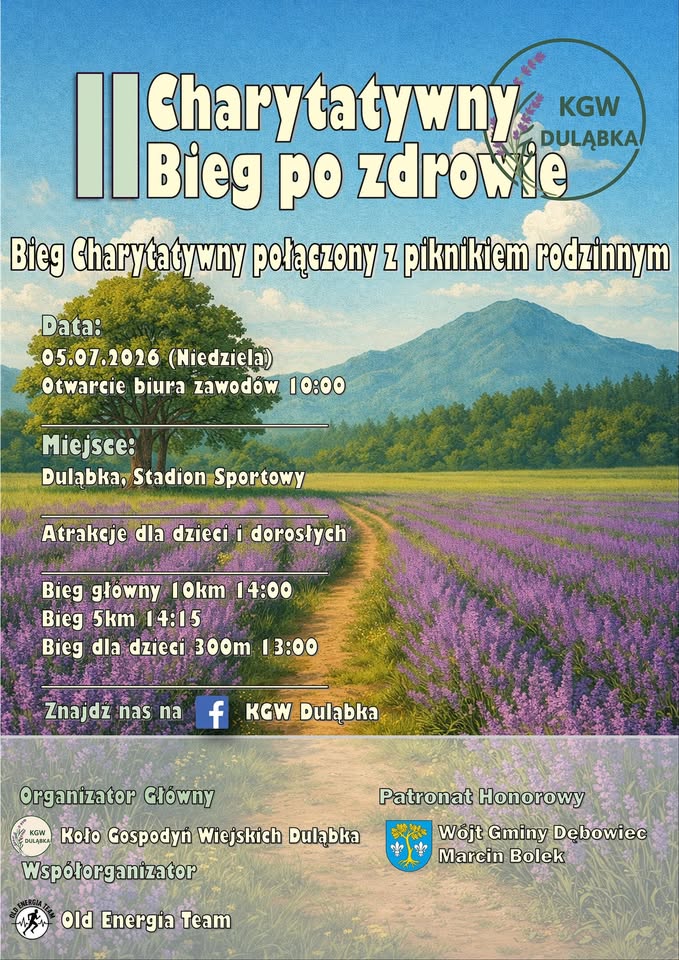 II Charytatywny Bieg po zdrowie
