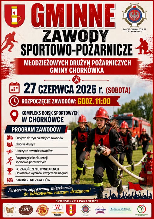 Gminne Zawody Sportowo-Pożarnicze MDP z gminy Chorkówka