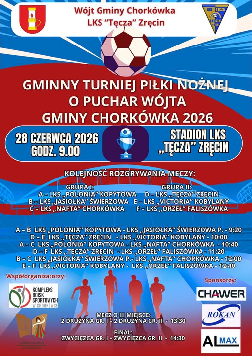 Gminny Turniej Piłki Nożnej o Puchar Wójta Gminy Chorkówka