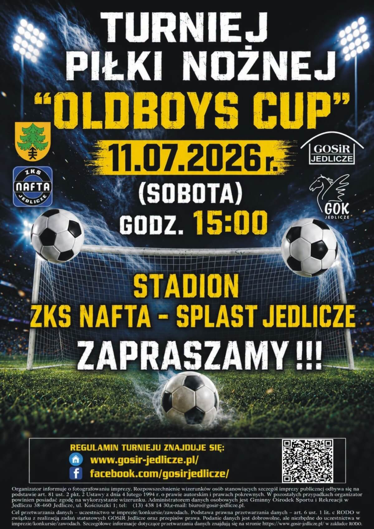 Turniej Piłki Nożnej 'Oldboys Cup' w Jedliczu