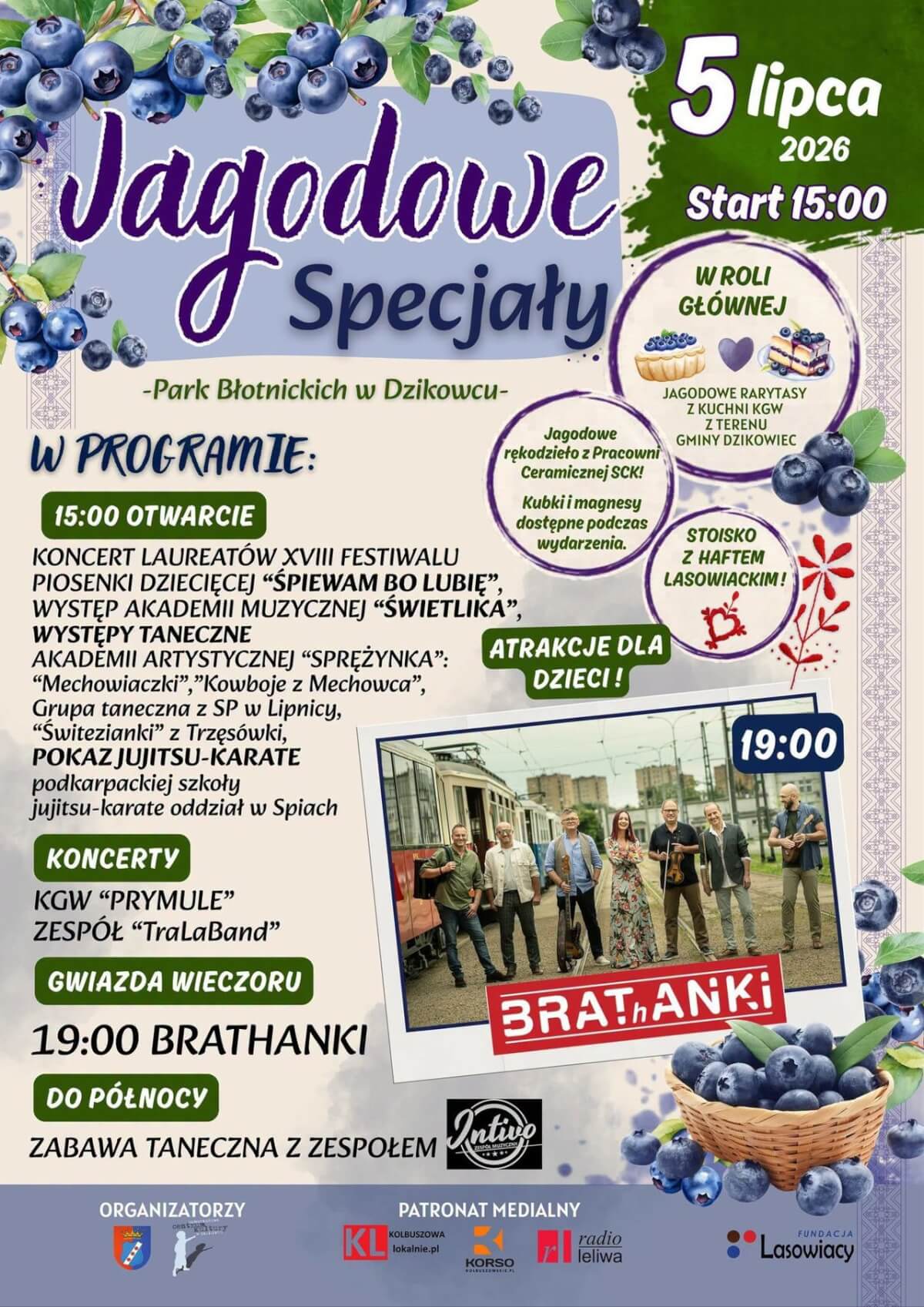 Jagodowe Specjały w Dzikowcu