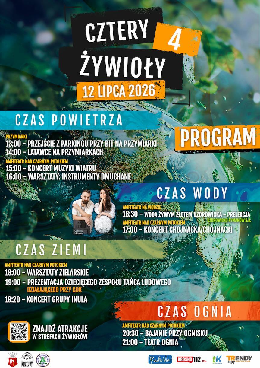Cztery Żywioły w Rymanowie-Zdroju