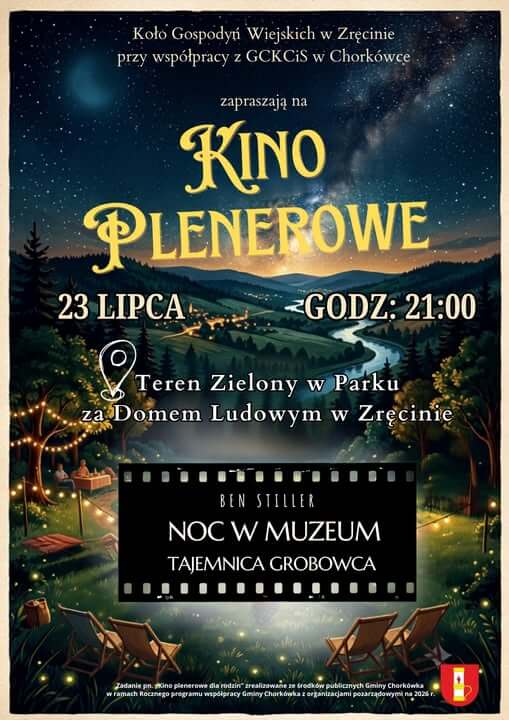 Kino Plenerowe w Zręcinie