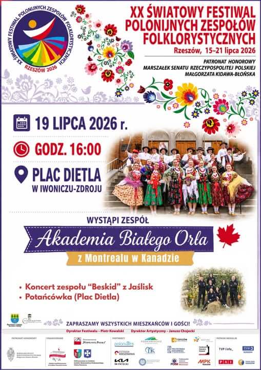 XX Światowy Festiwal Polonijnych Zespołów Folklorystycznych
