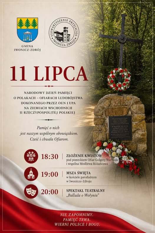 Narodowy Dzień Pamięci o Polakach - obchody w Iwoniczu-Zdroju
