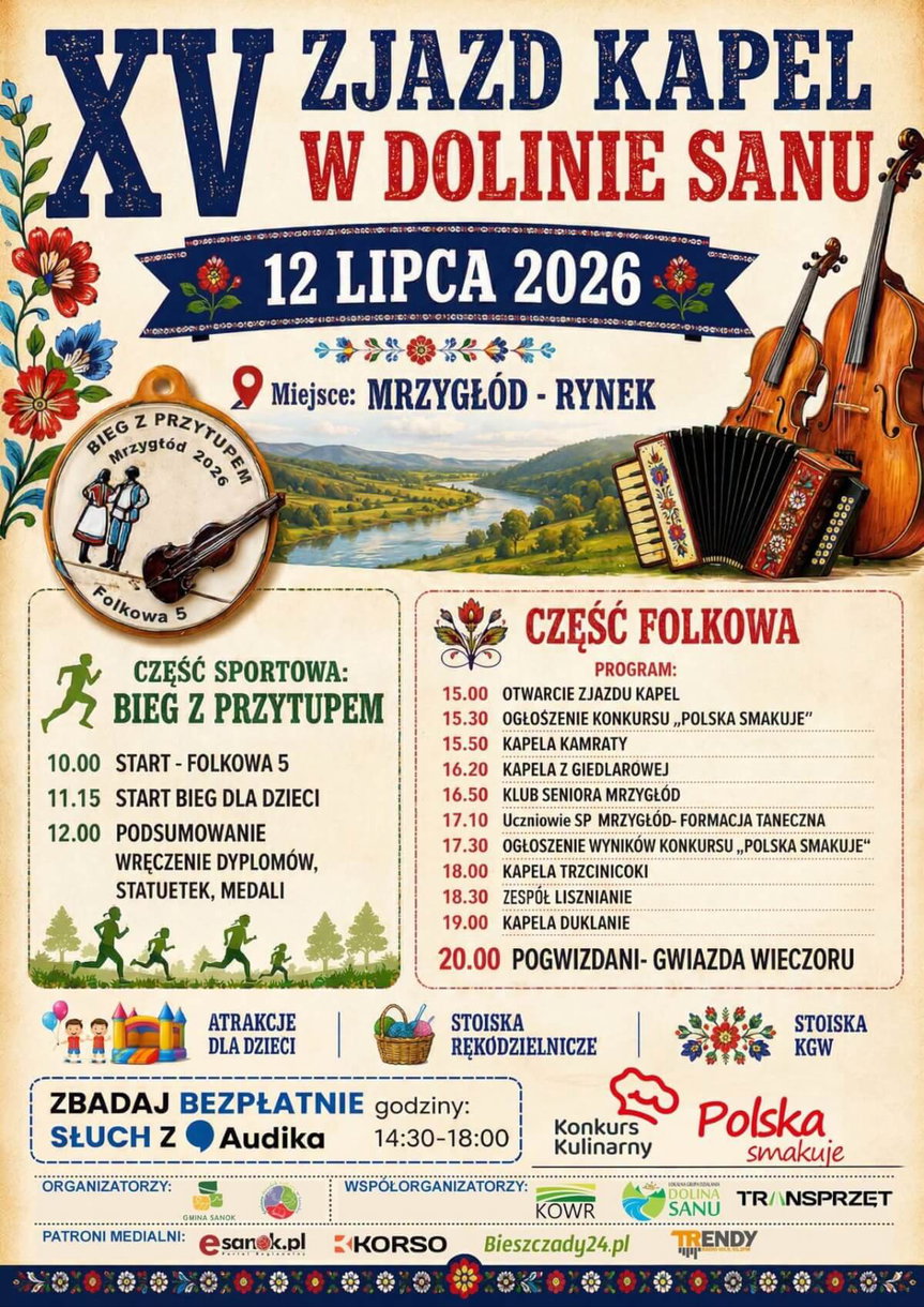 XV Zjazd Kapel w Dolinie Sanu