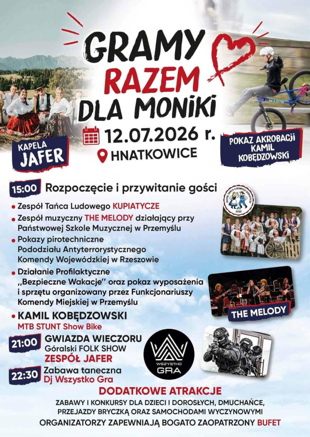 Gramy Razem dla Moniki