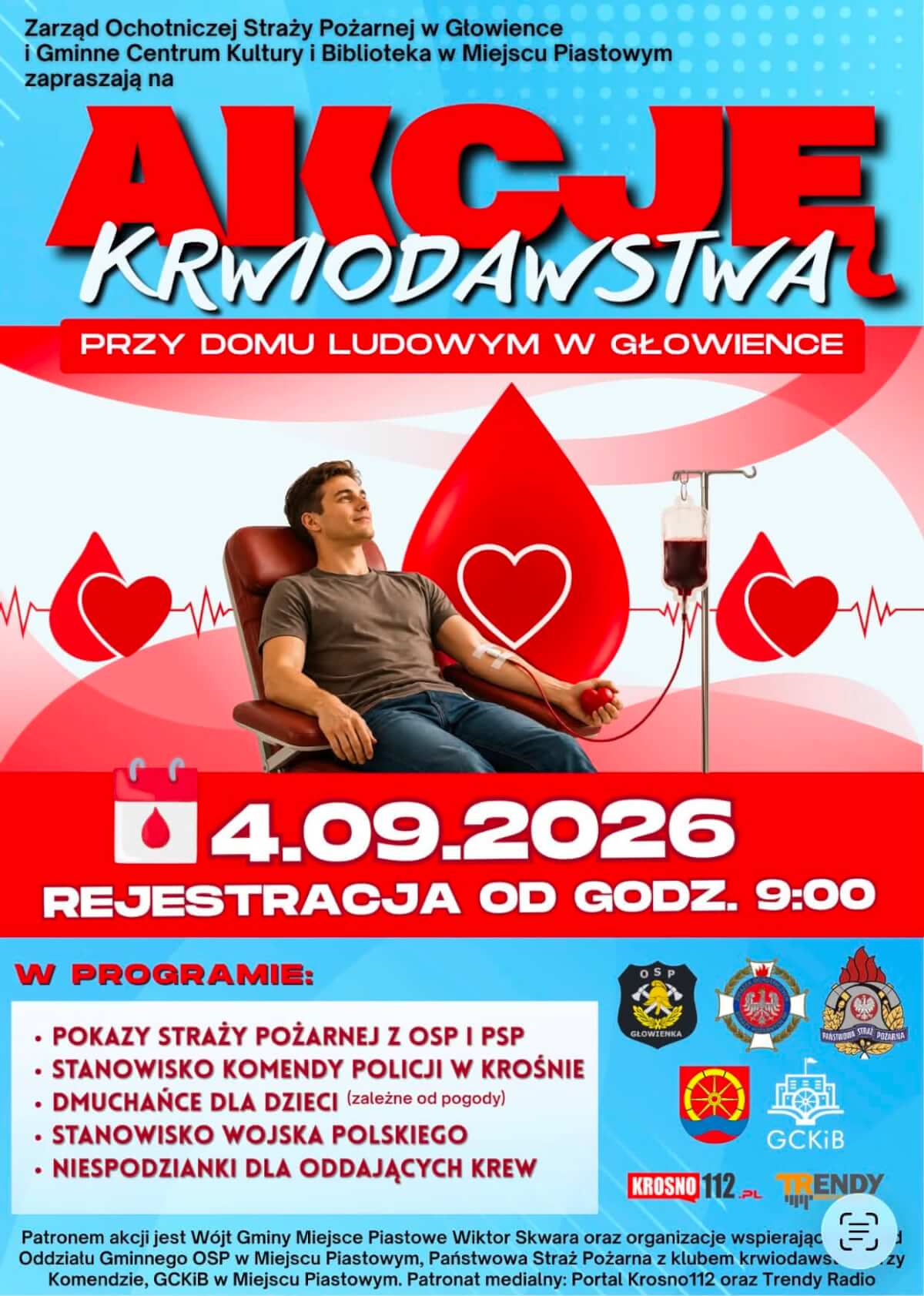 Akcje Krwiodawstwa w Głowience
