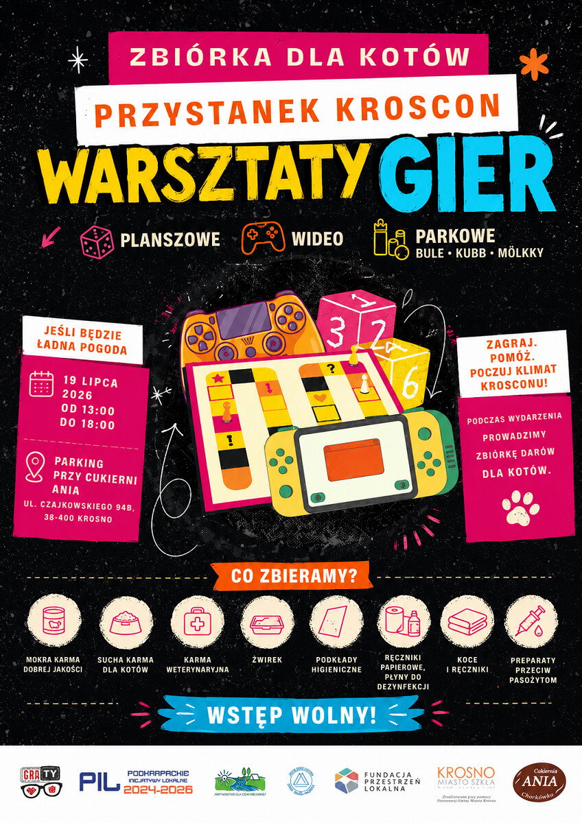 Warsztaty Gier - Przystanek Kroscon