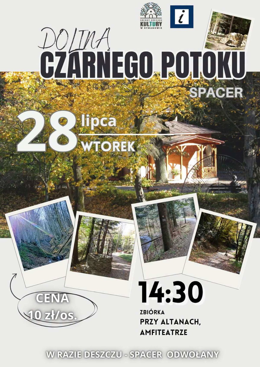 Dolina Czarnego Potoku - Spacer