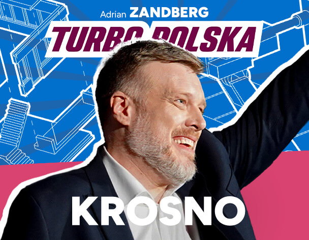 Spotkanie otwarte z Adrianem Zandbergiem w Krośnie