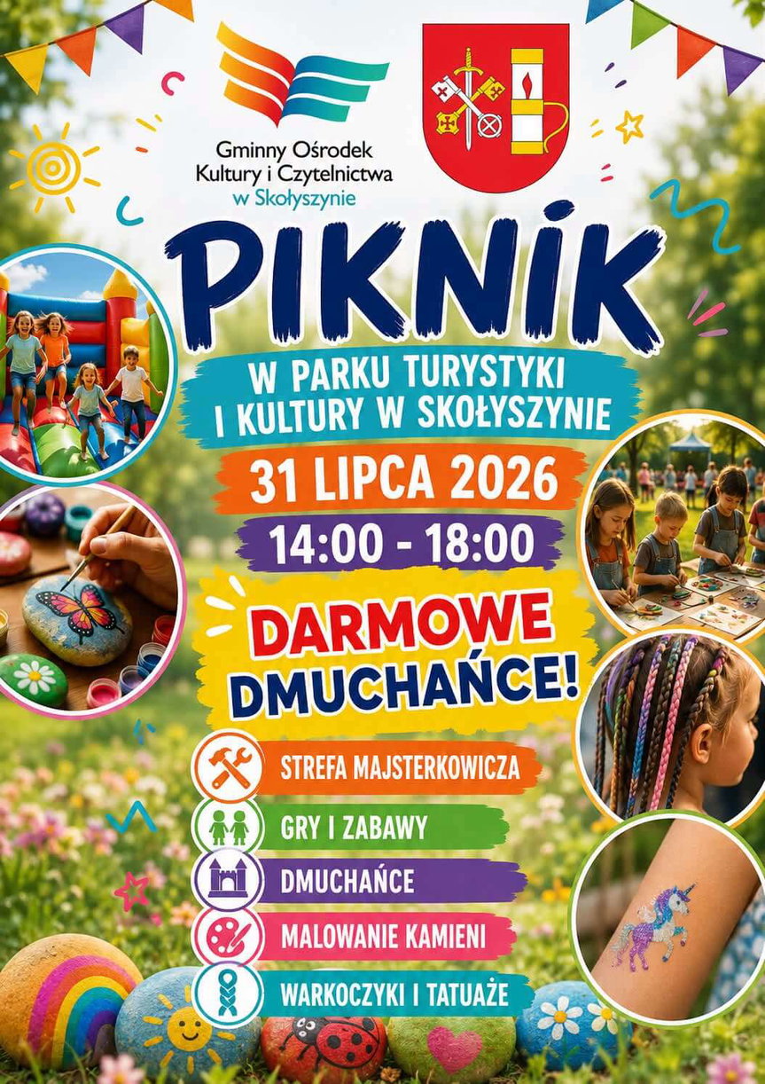 Piknik w Parku Turystyki i Kultury w Skołyszynie