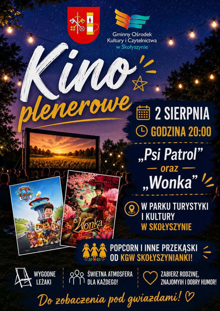 Kino plenerowe w Skołyszynie