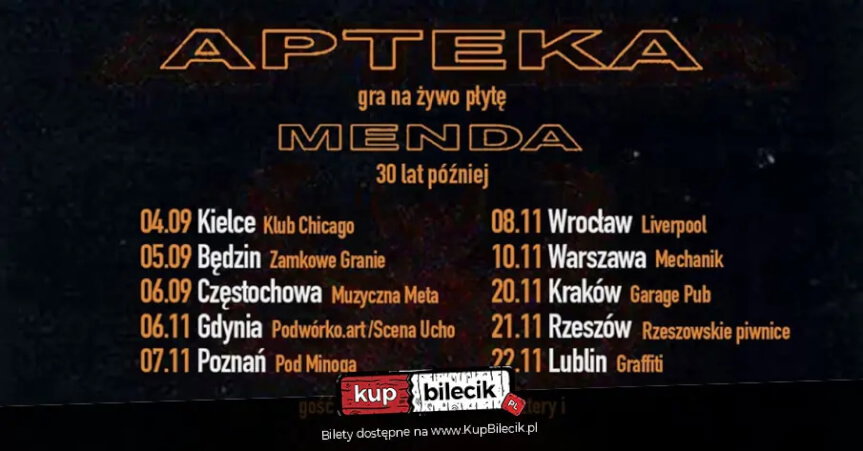 Apteka - koncert w Rzeszowie