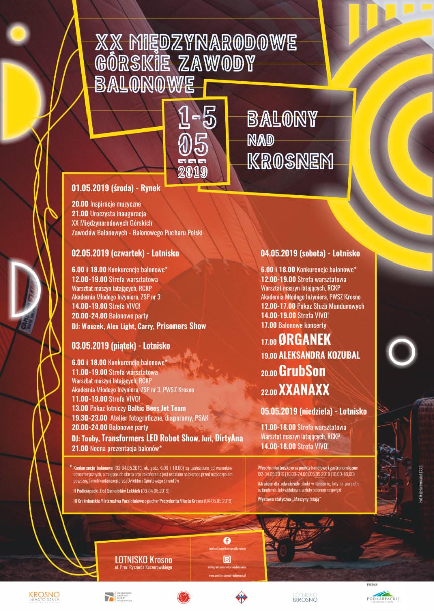 Balony nad Krosnem 2019