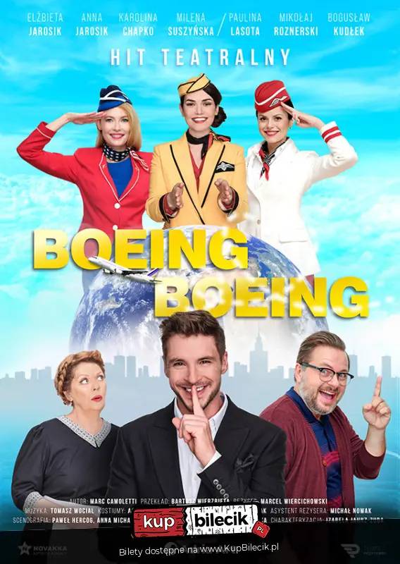 Spektakl Boeing Boeing w Jasionce