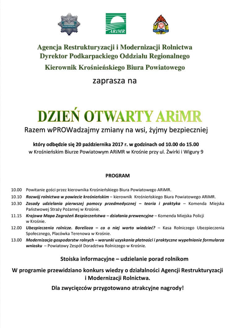 Dzień otwarty ARiMR