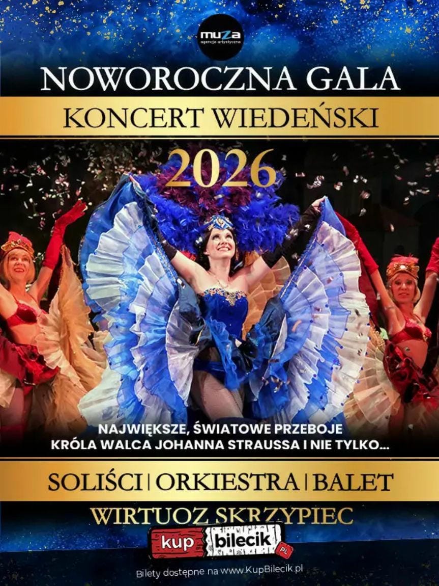 Noworoczna Gala - Koncert Wiedeński w Krośnie