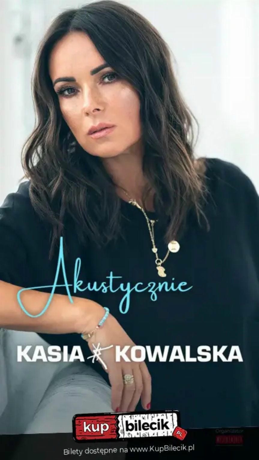 Kasia Kowalska - koncert akustyczny w Krośnie