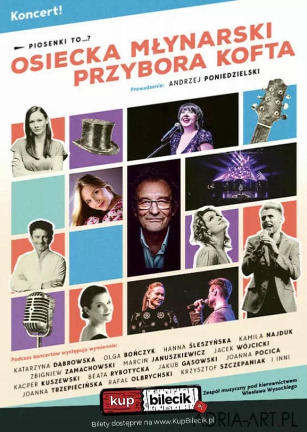 Koncert Osiecka, Młynarski w G2A Arena, Jasionka