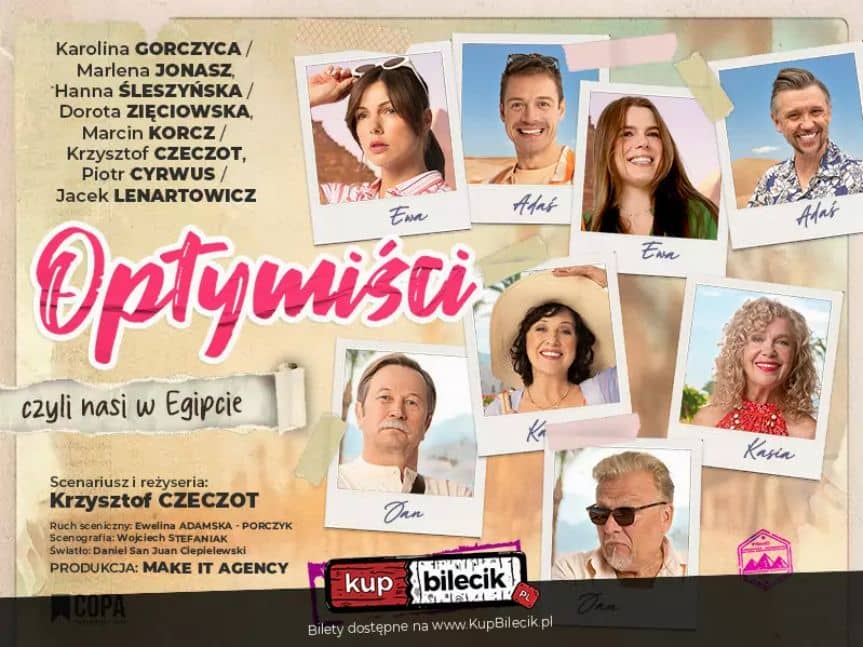 Komedia Optymiści: Wakacje w Egipcie!