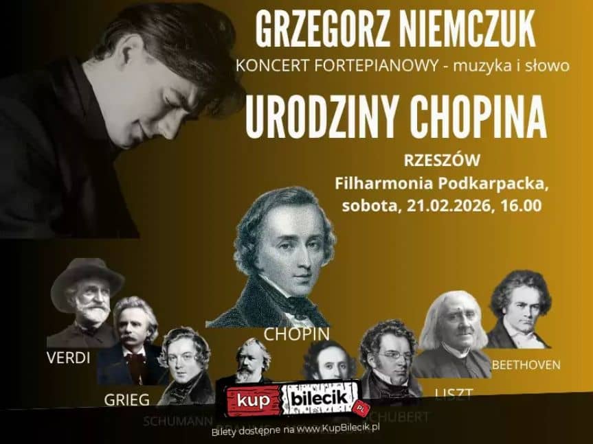 Koncert: Wielcy Romantycy w Rzeszowie