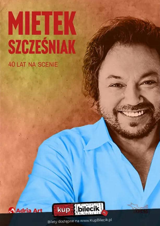 Mietek Szcześniak - jubileuszowy koncert w Rzeszowie