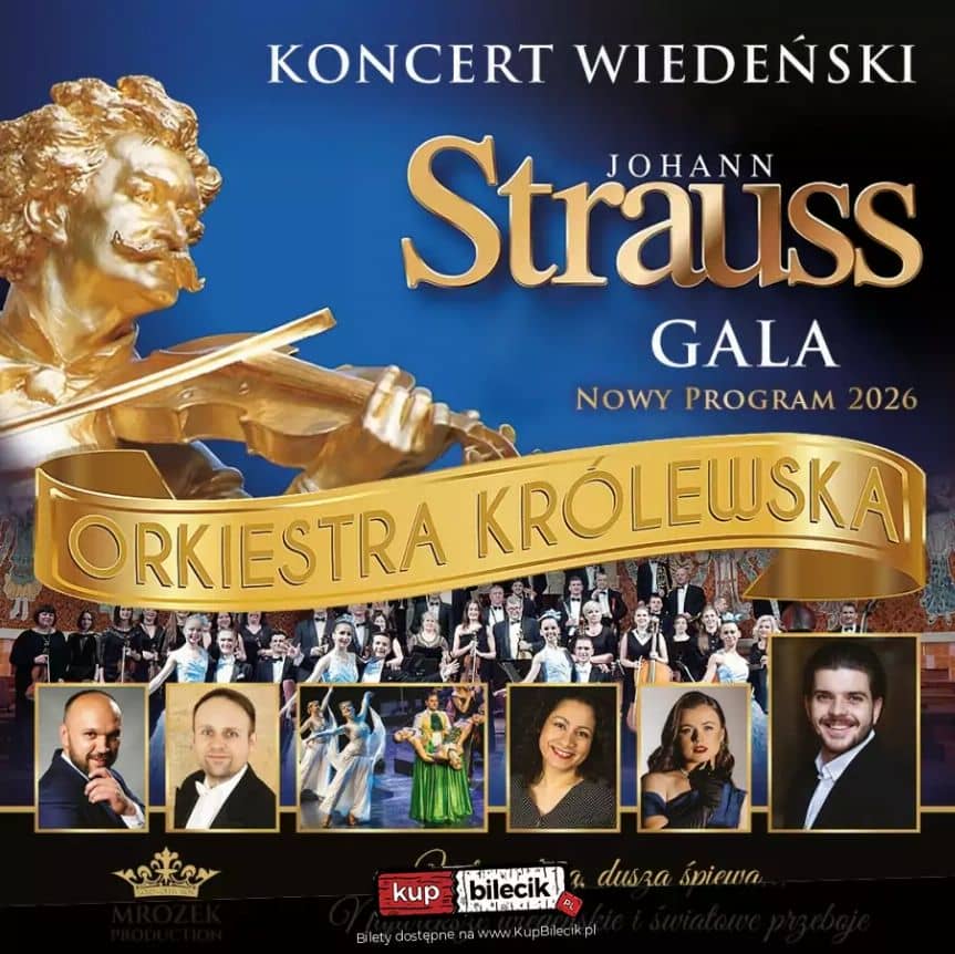 Koncert Wiedeński - Johann Strauss Gala w Rzeszowie
