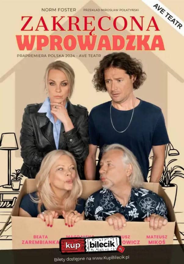 Zakręcona wprowadzka - komedia w Rzeszowie